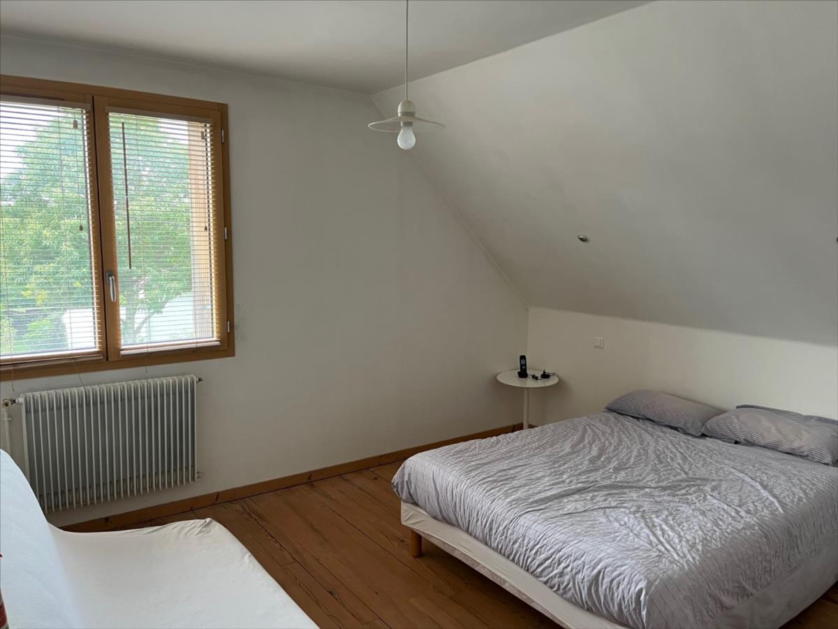 Maison sur grand terrain