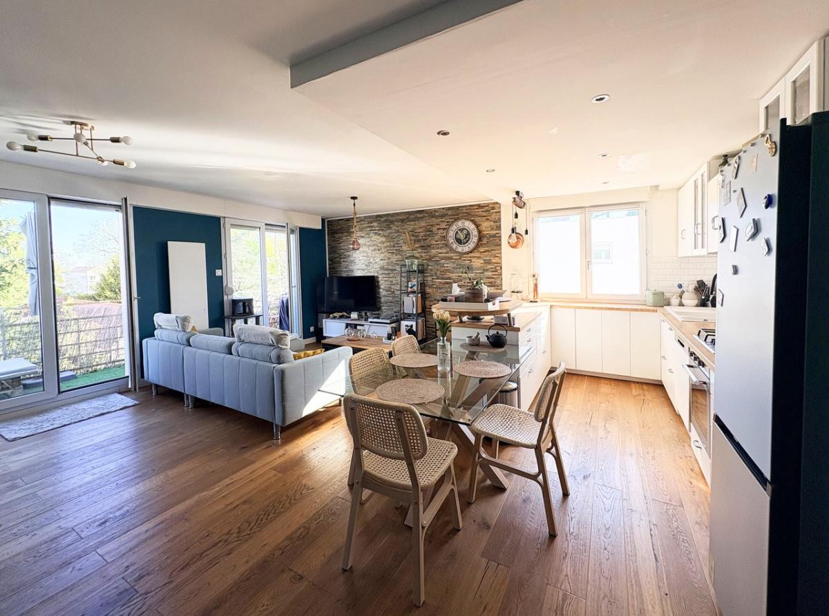 appartement - 68.59 m² - Longvic